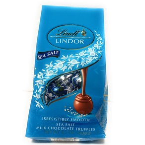 NEW Lindt Lindo Milk Chocolate Sea Salt Tuffles 8.5 oz NEW Lindt Lindo 밀크 초콜릿 바다소금 트러플 8.5온스(1팩, 1개, 240g