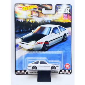 핫휠 HOT WHEELS 도요타 ae86 미니카 스포츠카 모형, 1개