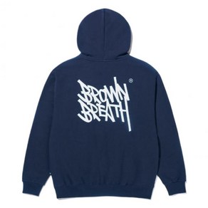 국내매장상품 BROWNBREATH 브라운브레스 후드티 TAG OG HOODIE - NAVY 350905