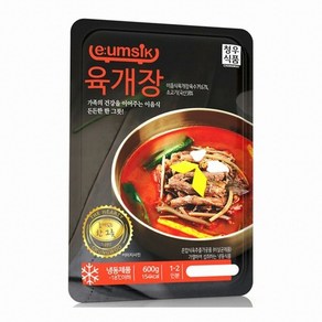 청우식품 이음식 육개장 600g [냉동제품], 1개