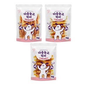 [반려생활연구소] 피랩 마음놓고 먹어 - 치킨 고구마/ 치킨 하드 슬라이스/ 치킨 우유껌 1kg 대용량, 치킨 하드 사사미, 1개