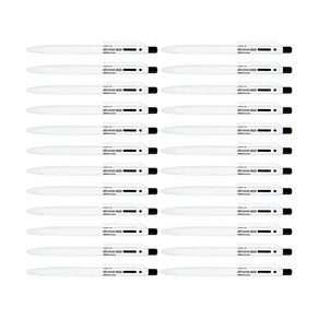 라인플러스 아브락사스 볼펜 0.5mm, 흑색, 24개
