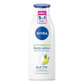 [독일직구] Nivea 니베아 레몬글라스 바디 로션 400ml LEMONGRASS BODY LOTION 400ml, 1개