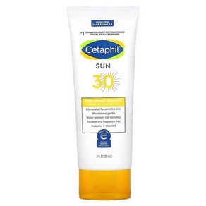 Cetaphil 시어 미네랄 자외선 차단제 SPF 30 89ML 3FL oz)