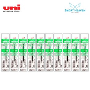 유니 제트스트림 리필심 SXR-80-07 혼합색상 10개 3색펜 4색펜 멀티펜 전용 0.7mm