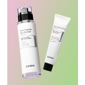 COSRX SET 더 6 펩타이드 스킨 부스터 세럼 150ml + 레티놀 0.3 크림 20ml, 1개