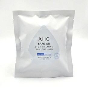 리필 AHC 세이프 온 시카 카밍 선 쿠션 (SPF50+/PA++++) 리필 25g 자외선차단, 1개