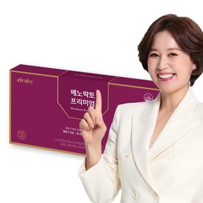휴온스 엘루비 메노락토 프리미엄 90캡슐 1박스 3개월분 새버전, 90정, 1개