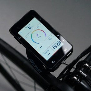 IGPSPORT IGS630 GPS 자전거 컴퓨터 속도계 컬러, 블랙, 1개