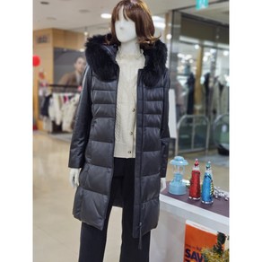 [아날도바시니] 램스킨 폭스퍼 구스다운 점퍼 AW12SZFU84C