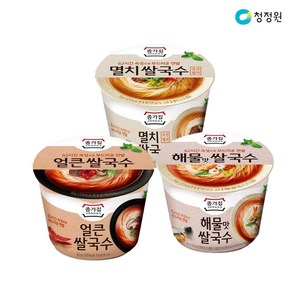 청정원 종가집 쌀국수 92gx6개(얼큰2+멸치2+해물2), 92g, 10개