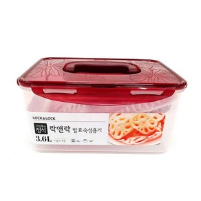 락앤락 김장준비물 발효숙성 김치통 (1+1), 2개, 3.6L