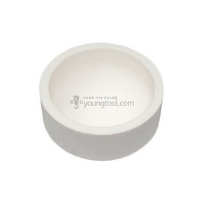 백금용 세라믹 도가니 (63 mm), 1개