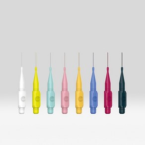 [메가젠] 오프리케어 치간칫솔 오리지널 숏 (6개입) 1세트_저자극+소프트실리콘+8종사이즈, XL, 1개