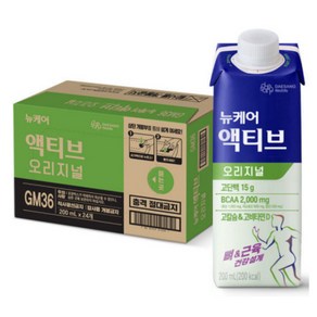 뉴케어 액티브 오리지널 200mlx24팩 1박스, 24개, 0.2l