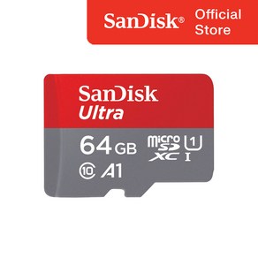 샌디스크 울트라 Mico SD 메모리카드 SDSQUAR-064GB, 64GB, 1개