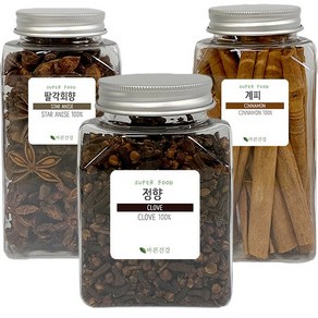 VIN CHAUD 뱅쇼 만들기 계피스틱80g+정향120g+팔각회향100g 뱅쇼재료 키트