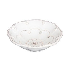 줄리스카 드몽드 지름 13cm 볼 (Jadins du Monde Whitewash Blossom Bowl), 1개