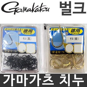 가마가츠 치누 더박스 감성돔 바늘 훅 덕용 벌크, 가마 치누벌크 골드5호, 1개