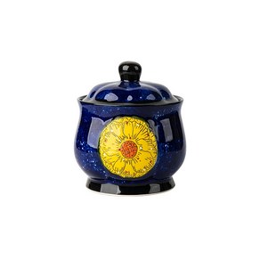BLOWFISHFUGU 도자기차통 폴란드 밀폐용기 찻잎보관 잡곡수납통 찻잎보관 980ML, D, 1개