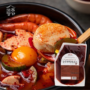 고추명가 순두부찌개 소스 2kg 바지락 해물 순두부 양념장 식당용 국물 업소용 대용량, 1개