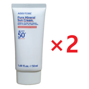 애즈이즈투비 퓨어 미네랄 선크림 SPF50+ PA++++