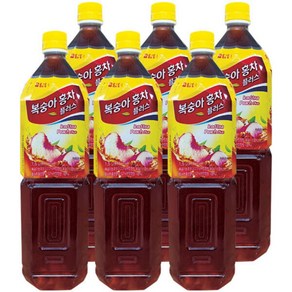 담터 액상 복숭아 홍차, 1.5L, 12개