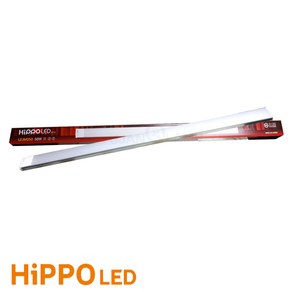 히포 LED 일자등기구 50W DDA050 1200mm, 주광색(흰빛), 1개