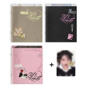 [공식특전증정] 아이브 앨범 에디튜드 레블하트 미니3집 엠파시 ive, 블랙앨범+특전랜덤1종