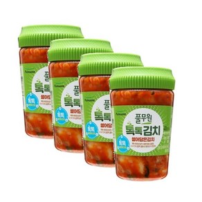 풀무원 톡톡 썰어담은김치, 400g, 4개