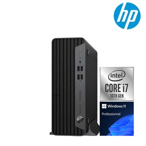 HP 컴퓨터 i7-10700 G7 SFF 정품 윈도우11 Po 탑재 기업용 사무용 데스크탑 PC 본체, 블랙, HP G7 SFF / i7-10700 옥타코어, 500GB, 8GB, WIN11 Po