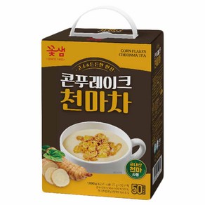 꽃샘 콘프레이크 천마차 1000g(20g x 50개입)