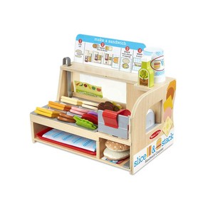 멜리사앤더그 샌드위치 만들기 세트 MD31650 / Melissa and Doug Slice and Stack Sandwich Counte, 1개