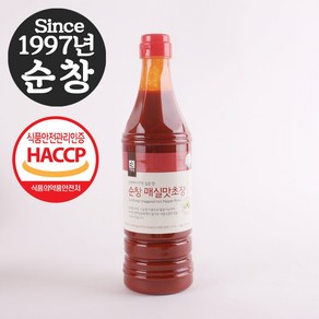 순창 청매실 초고추장 1kg 해썹 인증 오랜 전통 매실초고추장 매실초장 매실맛 초장, 1개