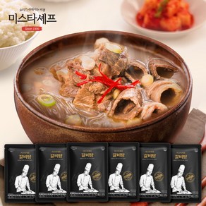 미스타셰프 갈비탕 600g 6팩