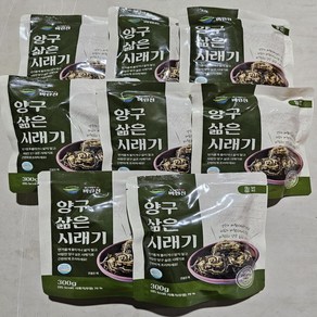 삶은시래기 300g*20개 양구시래기/ 시래기/무청시래개/삶은나물/산나물/삶은시래기국산/양구펀치볼시래기/간편한시래기/ 살균제품/뼈다귀시래기찜, 20개