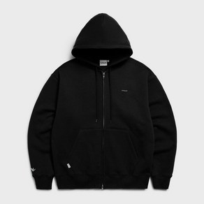 테온셀 마크곤잘레스 SIGN LOGO WAPPEN OG SWEAT ZIP-UP HOODIE - BLACK