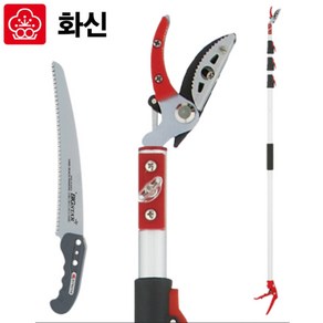 화신 고지가위 S-360 1.76m-5m 4단 감따기가위, 1개