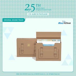 [CD] 블루 아카이브 2.5주년 기념 OST CD 앨범 패키지 (BLUE ARCHIVE 2.5th ANNIVERSARY OST - CD ALBUM PACK...