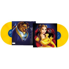 (당일발송)Beauty and the Beast 미녀와 야수 ost lp 디즈니 100주년 기념 컬러반