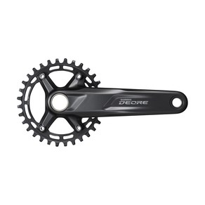 시마노 FC-M5100-1 크랑크 셋/데오레 11단 10단 MTB 기어 크랭크 30T 32T 170mm/O.L.D. 135 142 148 Q백터178.5 체인라인52, 1개