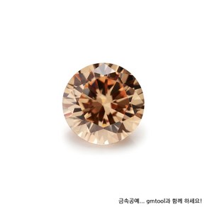 샴페인 (큐빅) (원형) 10mm, 1개