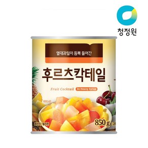 청정원 후르츠칵테일 850g, 1개