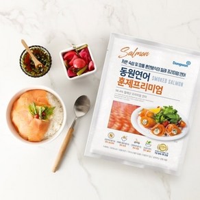 연어 훈제프리미엄 140g x 3봉+양파소스 30g x 3봉, 3개