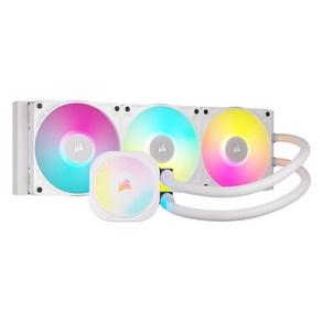 [CORSAIR] CORSAIR iCUE LINK TITAN 360 RX RGB (화이트)[CPU쿨러], 화이트, 1개, 선택하세요