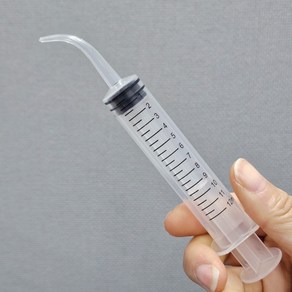 피딩 수간 주사 커브 곡선 주사기 12ml, 본상품, 상세페이지 참조, 1개