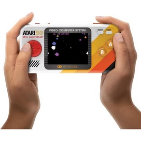 My Acade Galaga/Galaxian Pocket Playe Po: 휴대용 비디오 게임 시스템 2개 2.75\