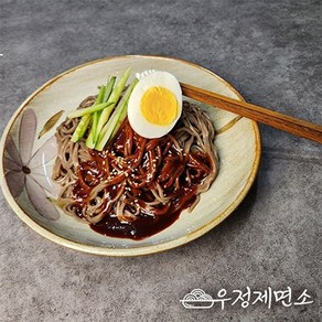 [우정제면소] 비빔메밀국수 12인분세트 (생면2kg+비빔장12봉), 1개