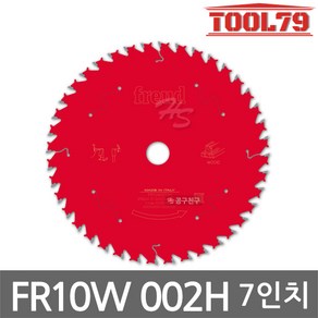 프레우드 FR10W002H 원형톱날 182mm 40날 목재 절단용 자르기 켜기 겸용, 1개