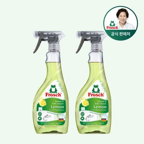 프로쉬 레몬 욕실 청소 클리너 500ml x2개, 레몬 욕실 청소 클리너 500ml 2개, 2개